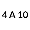 4 A 10