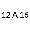 12 A 16