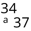 34 A 37
