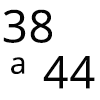38 A 44
