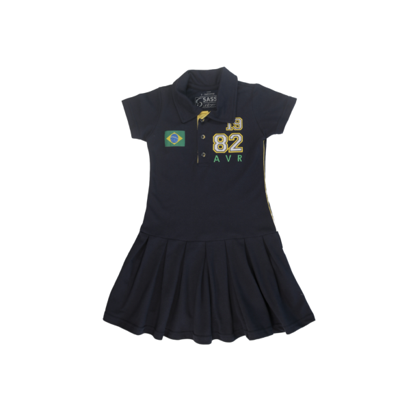 VESTIDO GOLA POLO ALVACIR