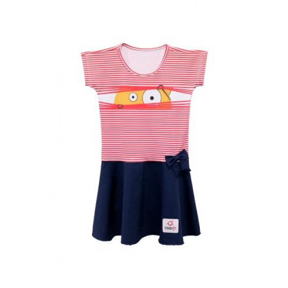 VESTIDO COM LAÇO CEAV JR