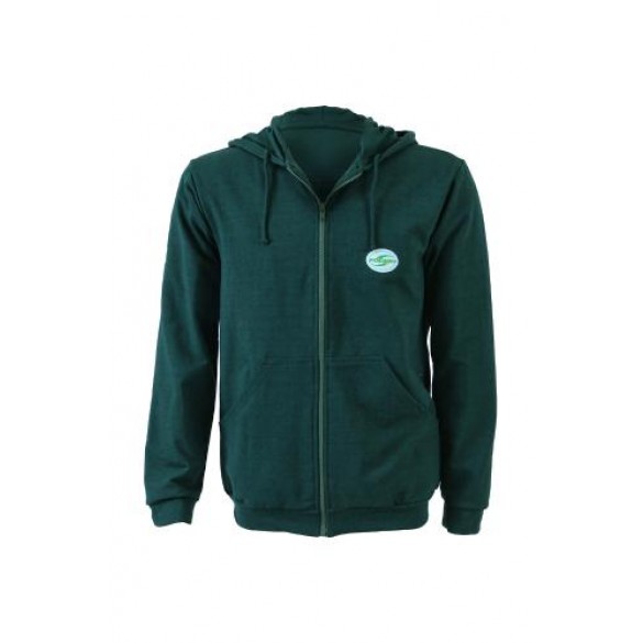 CASACO COM ZIPER E CAPUZ PÓDION