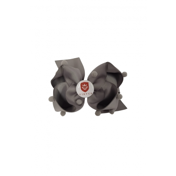 LACO GABRIELA COM POMPOM  C B CINZA