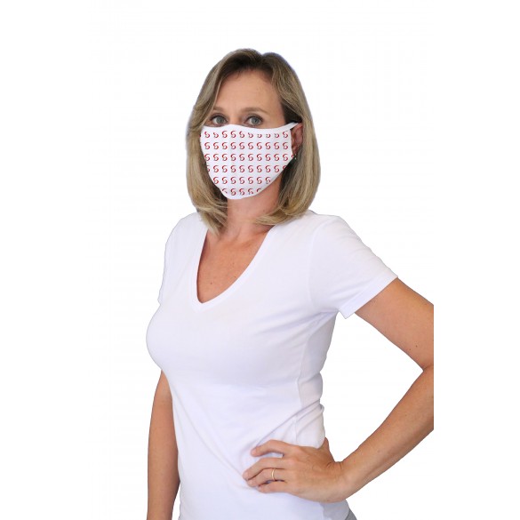 MÁSCARA DE PROTEÇÃO ANATÔMICA PERSONALIZADA - DRY DUPLO - ATACADO/ MÍNIMO 100 UND