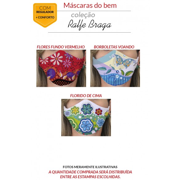 MÁSCARA DE PROTEÇÃO PREMIUM - RALFE BRAGA (PROJETO)