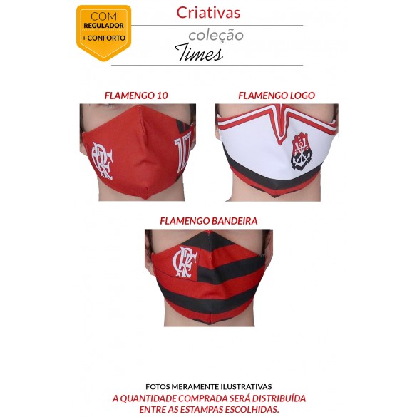 MÁSCARA DE PROTEÇÃO PREMIUM - TIMES