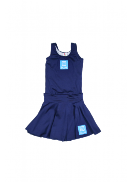 KIT MAIÔ E SAIA BALÉ BLUE 