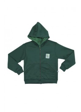 CASACO COM ZIPER E CAPUZ COC 