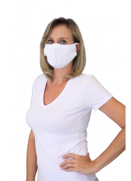 PACK 3 MÁSCARA DE PROTEÇÃO ANATÔMICA - BRANCAS 