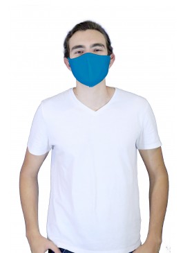 PACK 3 MÁSCARA DE PROTEÇÃO ANATÔMICA - PRETAS E COLORIDAS 