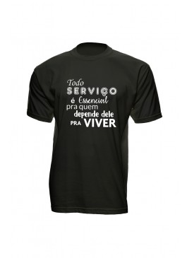 CAMISETA TRADICIONAL VAREJO - TODO SERVIÇO 