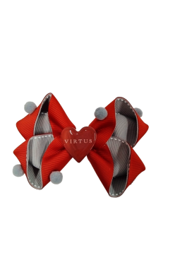 LACO GABRIELA COM POMPOM  S B BORDO E CINZA 