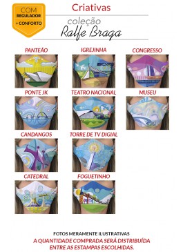 MÁSCARA DE PROTEÇÃO PREMIUM - RALFE BRAGA 